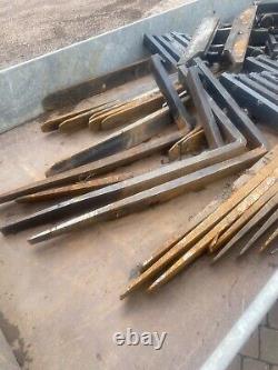 Pallet forks Tines forklift carriages Telehandler manitou JCB merlo Brackets