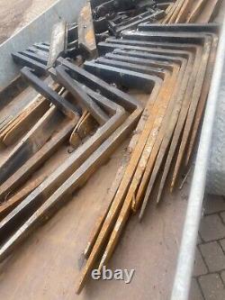 Pallet forks Tines forklift carriages Telehandler manitou JCB merlo Brackets