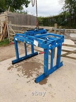 Probst Brick Block Grab scissor lift hiab crane Digger Telehandler JCB £700+vat