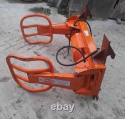 Ritchie soft hands bale squeeze on JCB Q Fit Brackets, Telehandler, Matbro, Manitou