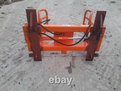 Ritchie soft hands bale squeeze on JCB Q Fit Brackets, Telehandler, Matbro, Manitou