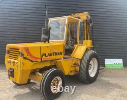 (SOLD) Sanderson Rough Terrain Forklift Road Registered mast telehandler jcb