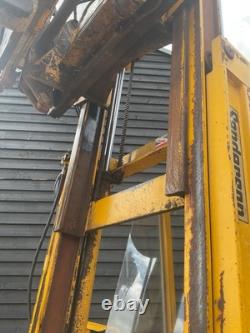 (SOLD) Sanderson Rough Terrain Forklift Road Registered mast telehandler jcb