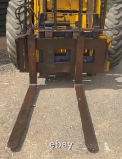 (SOLD) Sanderson Rough Terrain Forklift Road Registered mast telehandler jcb