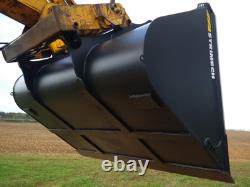 Strimech PRO-AG Telehandler Grain Bucket Various Sizes, Bracket Options