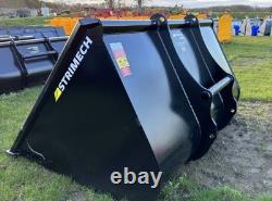 Strimech PRO-AG Telehandler Grain Bucket Various Sizes, Bracket Options