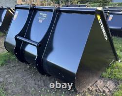 Strimech PRO-AG Telehandler Grain Bucket Various Sizes, Bracket Options