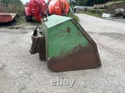 Sutton Tow Tip Bucket. Loader Telehandler Loadall Trailer Shovel Spreader JCB