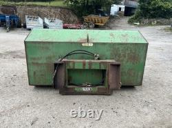 Sutton Tow Tip Bucket. Loader Telehandler Loadall Trailer Shovel Spreader JCB