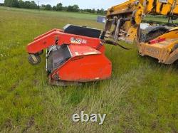 Sutton road brush collector, suit telehandler forklift loader jcb