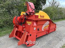 Teagle Telehawk Straw Spreader For Jcb Telehandler 2016 Vgc Plus Vat