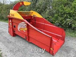 Teagle Telehawk Straw Spreader For Jcb Telehandler 2016 Vgc Plus Vat