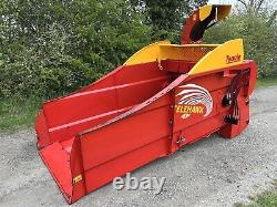 Teagle Telehawk Straw Spreader For Jcb Telehandler 2016 Vgc Plus Vat