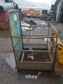 Telehandler Fork Lift Cage Basket Man Lift