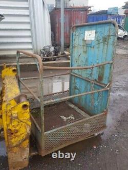 Telehandler Fork Lift Cage Basket Man Lift