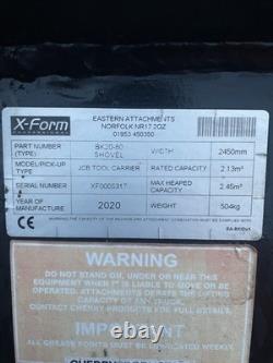 Telehandler/ Loader Bucket 8ft X-Form jcb Kramer manitou merlo