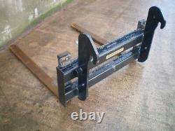 Telehandler Pallet Fork Carriage 16'' JCB Manitou Matbro Euro 8