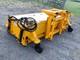 Telehandler sweeper collector brush / JCB powered sweeper fits any telehandler