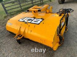 Telehandler sweeper collector brush / JCB powered sweeper fits any telehandler
