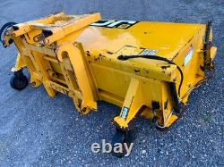 Telehandler sweeper collector brush / JCB powered sweeper fits any telehandler