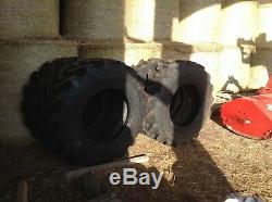 Telehandler tyres jcb manitou cat merlo tractor loader