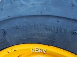 Two 17.5 / 24 Sitemaster 440 460 JCB Telehandler new tyres on wheels £650+vat