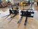 Unused 2.5 ton Rotating telehandler forks JCB Q fit, excavator 13 20 ton &pound;2950