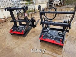 Unused 2.5 ton Rotating telehandler forks JCB Q fit, excavator 13 20 ton £2950