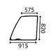 Upper Door Glass For Jcb 536-60 536-60t 536-70 541-70 Loadalls