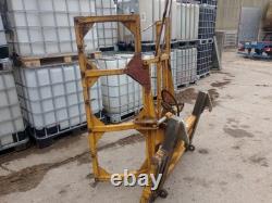 Vertical Round Bale Grab For 2 Bales JCB Brackets