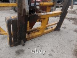 Vertical Round Bale Grab For 2 Bales JCB Brackets