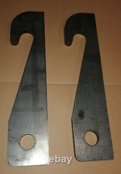 Weidemann Hd 2pc Brackets For Loader Telehandler Tractor John Deere Jcb Matbro