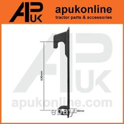 Weld on Loader Brackets Pair 630mm Hook Hole for JCB Qfit Telehandler Skid Steer